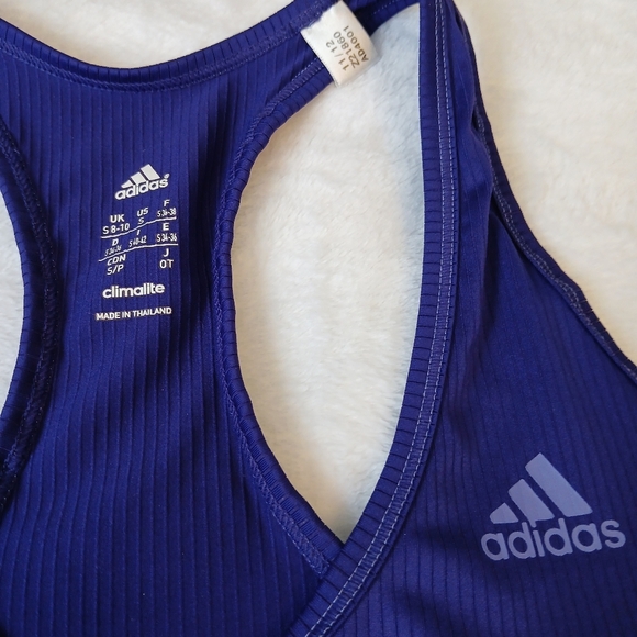 Adidas Women's Blue Tank Top - Picture 5 of 7